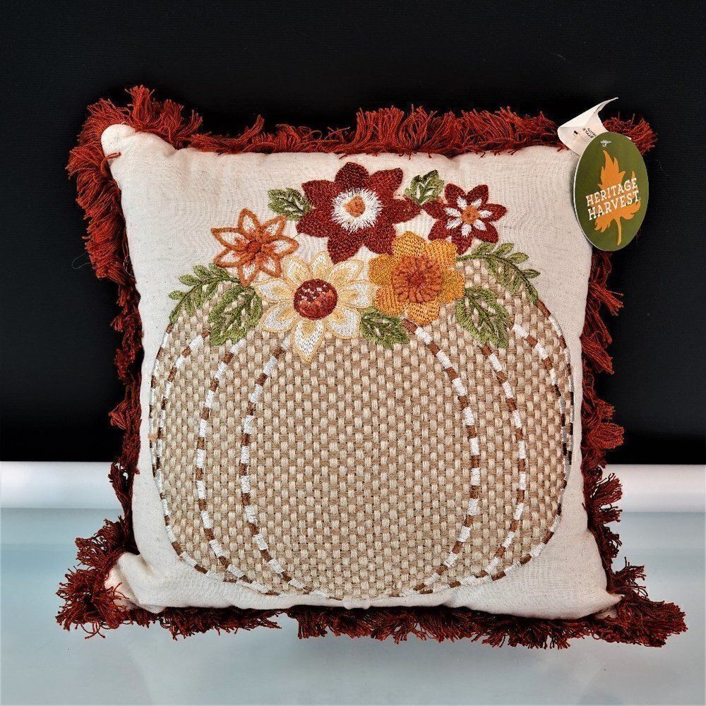 Atira Designs Heritage Harvest Decorative Pillow